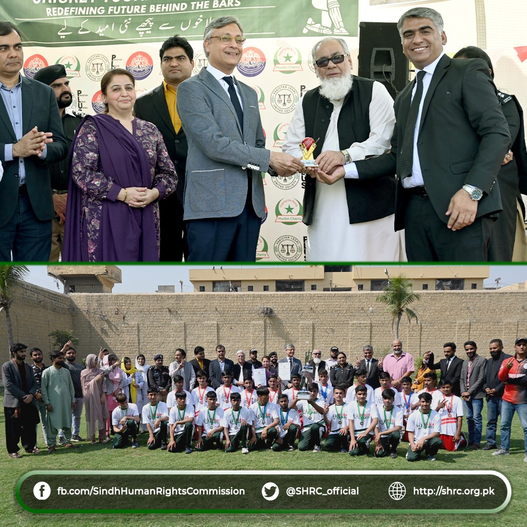 Judicial Member (SHRC) Justice (F) Arshad Noor Khan, participated in the cricket match ceremony organized by Pakistan Legal United Society,