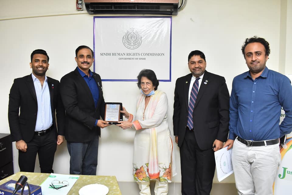 Meeting with International Humans Rights Commission