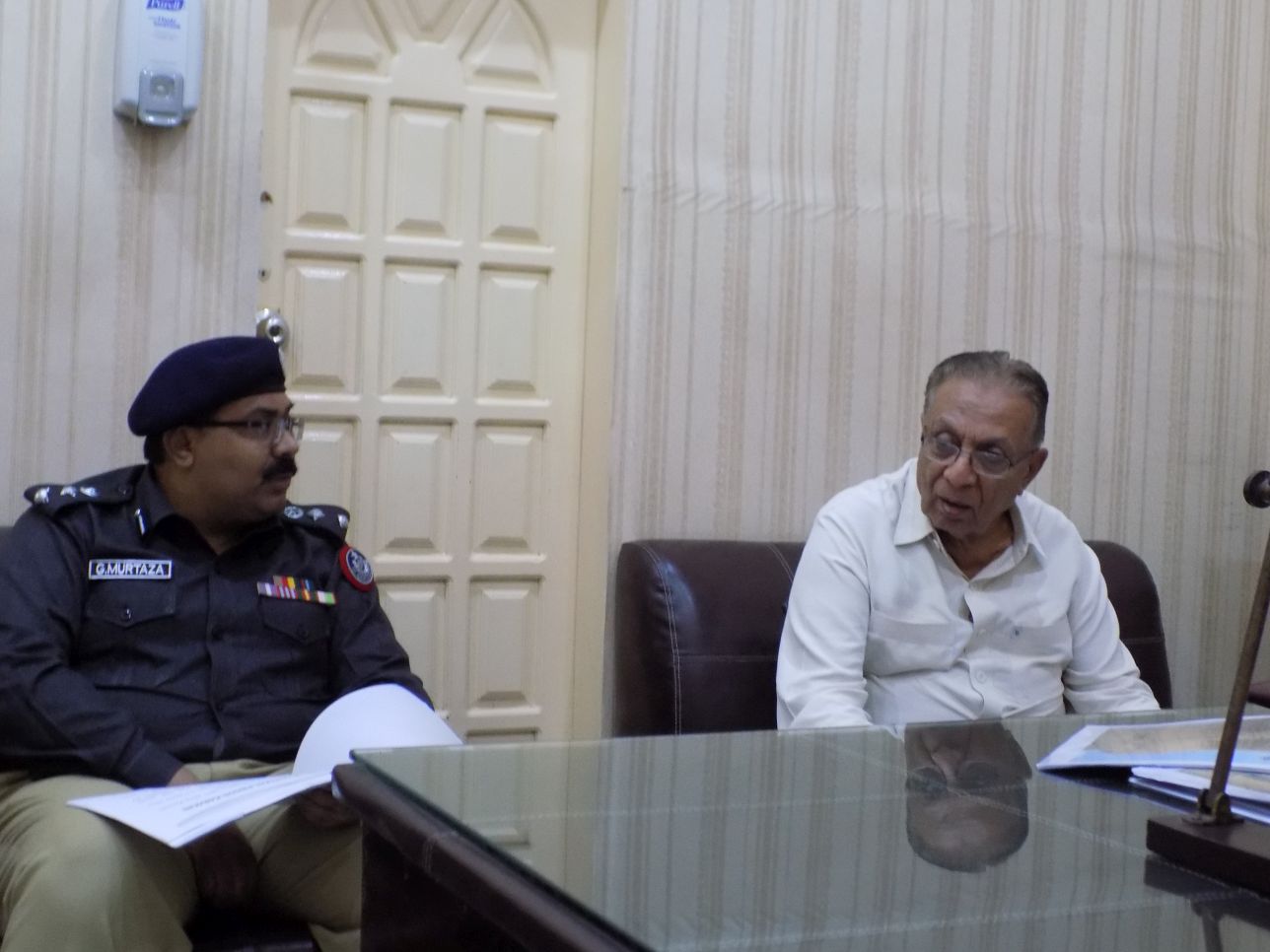 Visit to Central Jail, Karachi