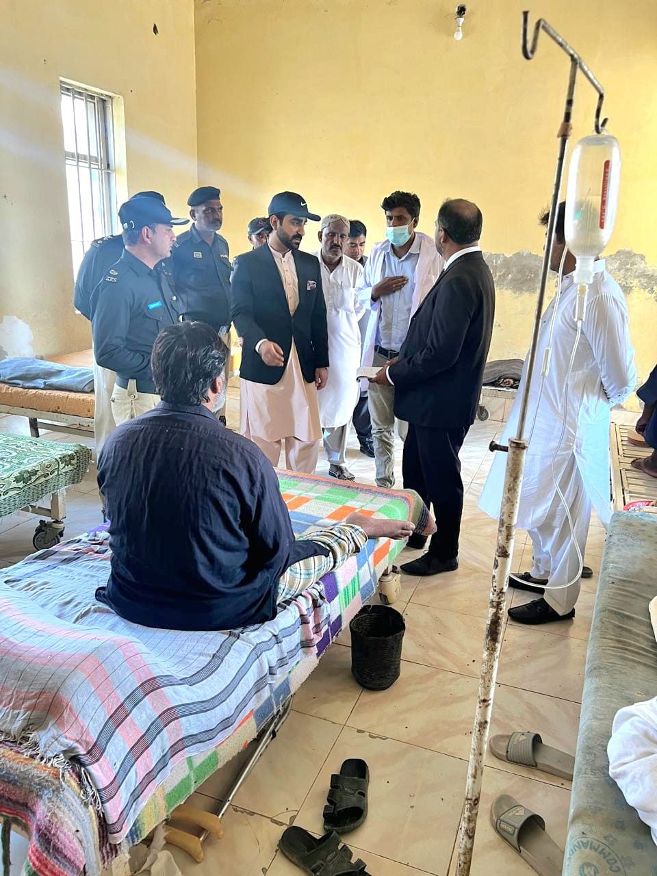 Sukhdev Hemnani (Member-SHRC) visited Central Prison & Correctional Facility Ghotki.