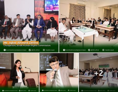The Sindh Human Rights Commission organized a two-day training session on October 16 and 17, 2023, at the Sindh Judicial Academy
