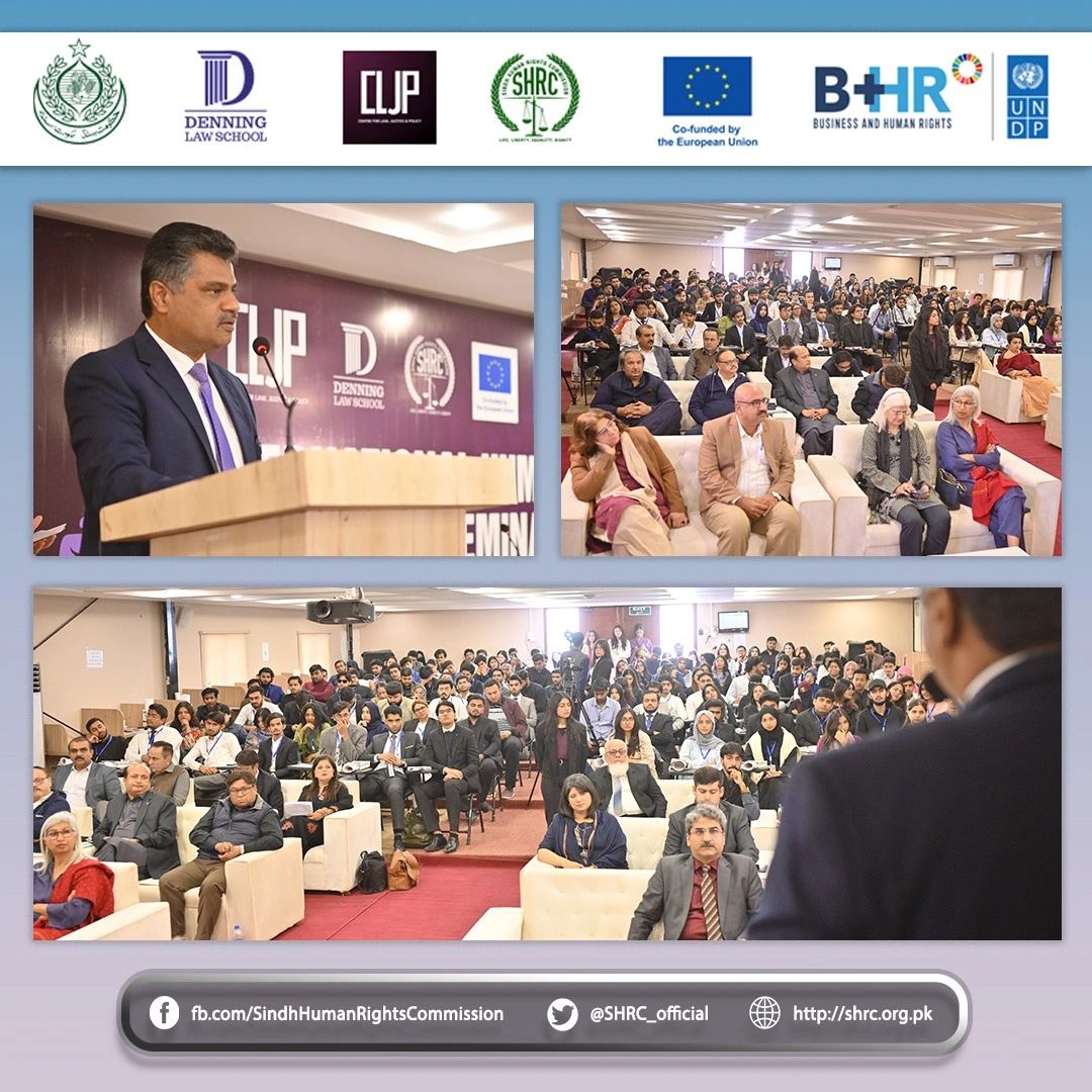 Seminar on International Human Rights Day Highlights Climate Change, Human Rights, and Legislative Progress in Sindh