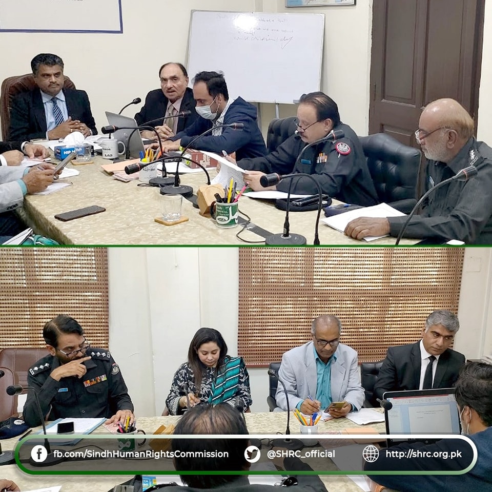 While handling complaints of human rights violations by SHRC