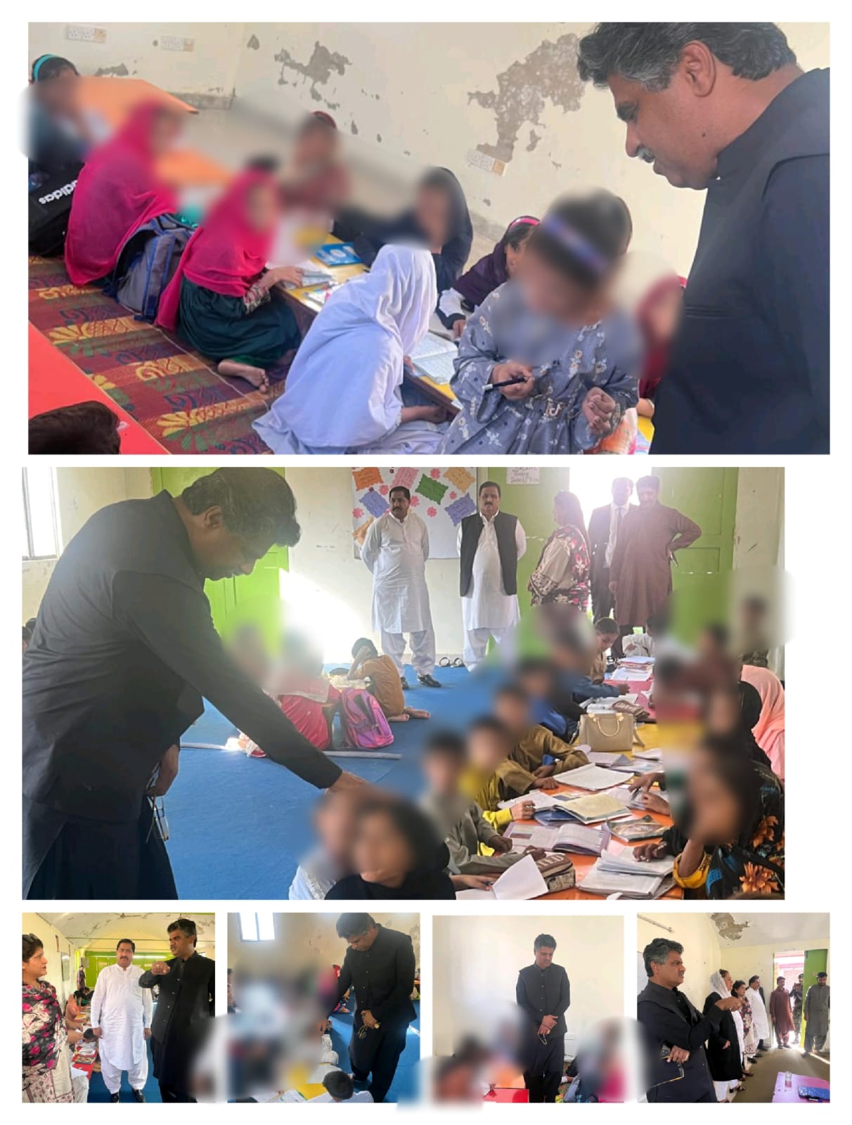 Chairperson (SHRC) visited SOS Village Khairpur Mir's