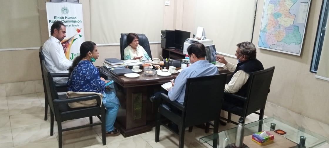 Meeting with the Chairman Sindh Mental Health Authority