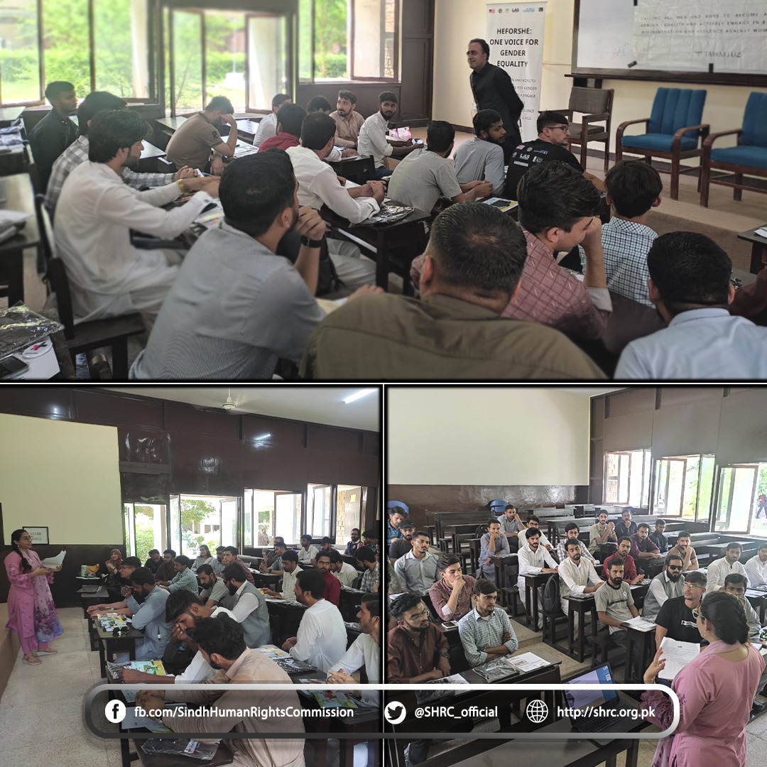 HeforShe Awareness Campaign at the Karachi University Social Sciences Department