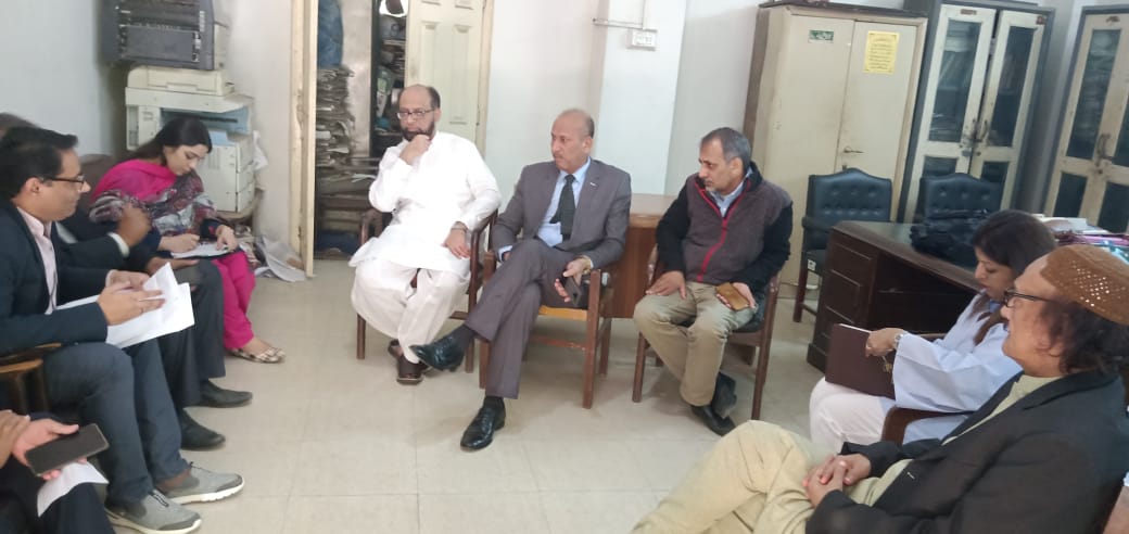 Meeting with Special Assistant to CM for Human Rights
