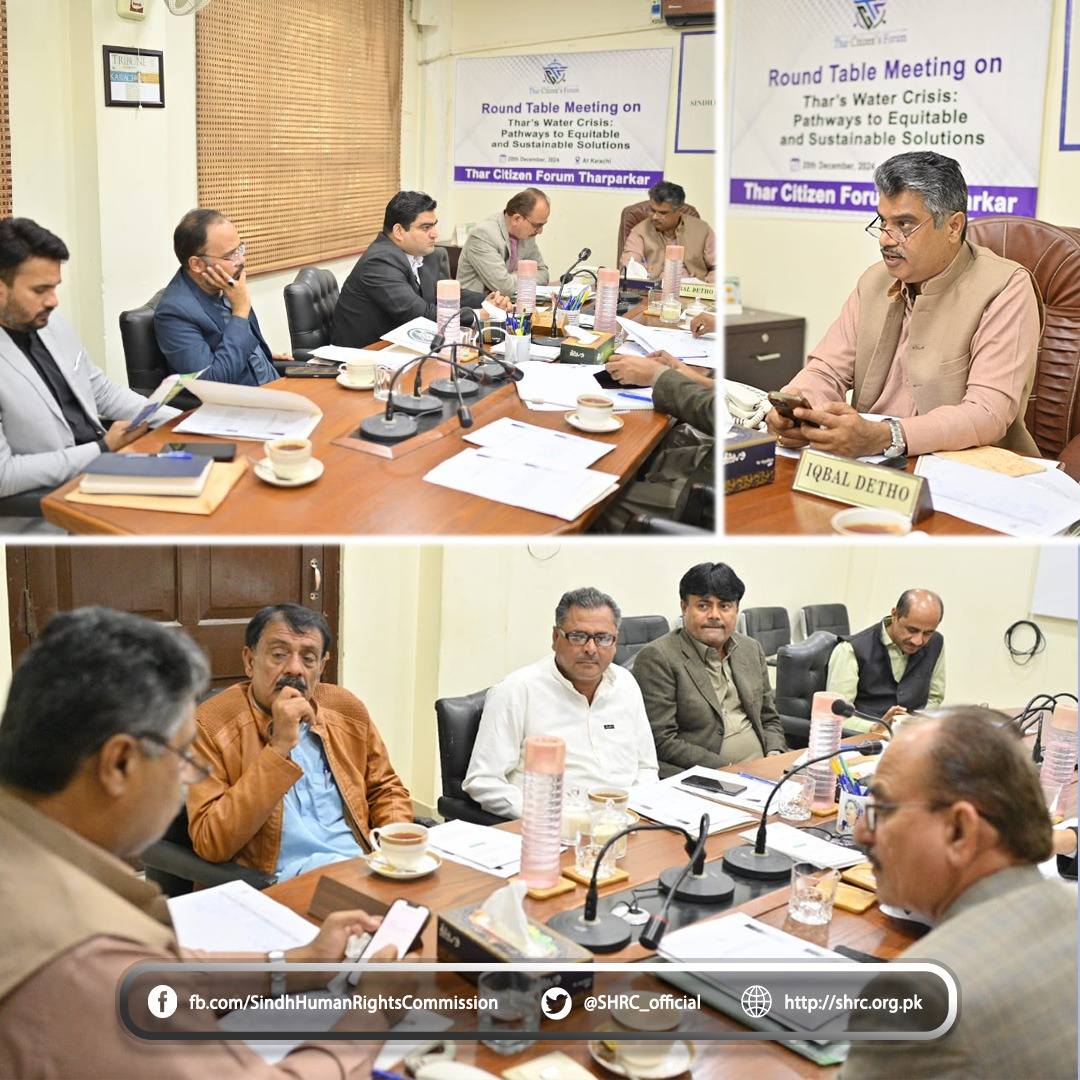 Thar Citizen Forum Delegation Meets SHRC Chairperson to Discuss Environmental Challenges
