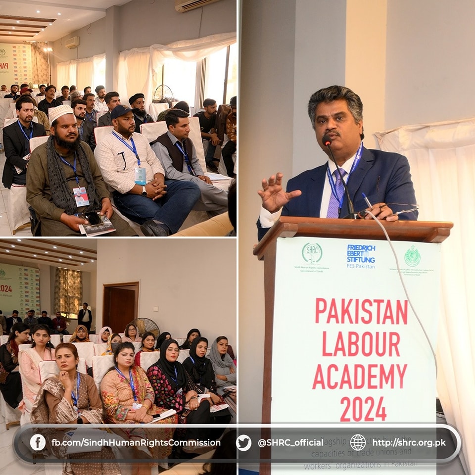 Sindh HR Commission, FES Pakistan, and Labour Dept. Inaugurate PLA!