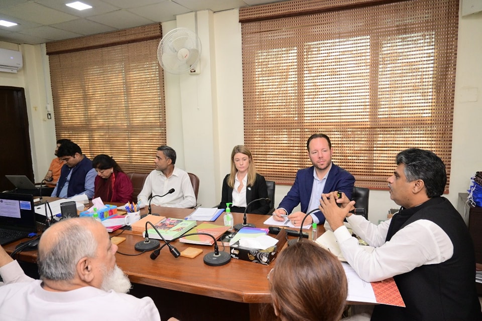 Delegation from the Australian High Commission Visits the Sindh Human Rights Commission Office
