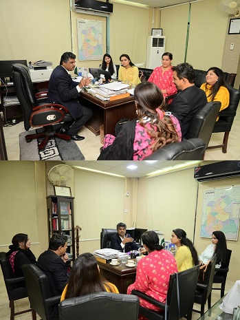 Chairperson (SHRC) meeting with team from the Legal Aid Society, working on the Sexual Violence Response Framework