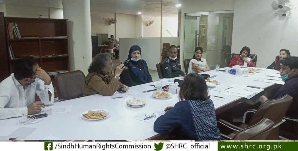 Justice (R) Majida Razvi, Chairperson SHRC attended the National Commission for Human Rights meeting.