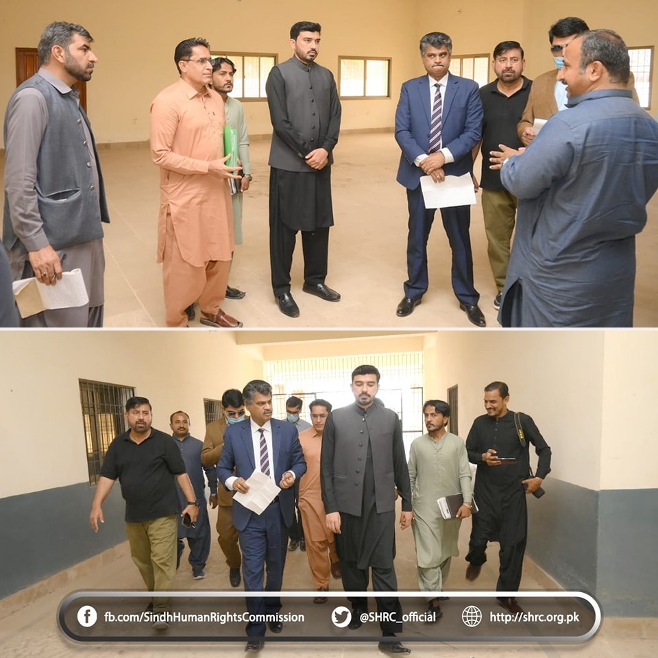 Chairperson (SHRC) visited Dar-ul-Aman in Mirpurkhas