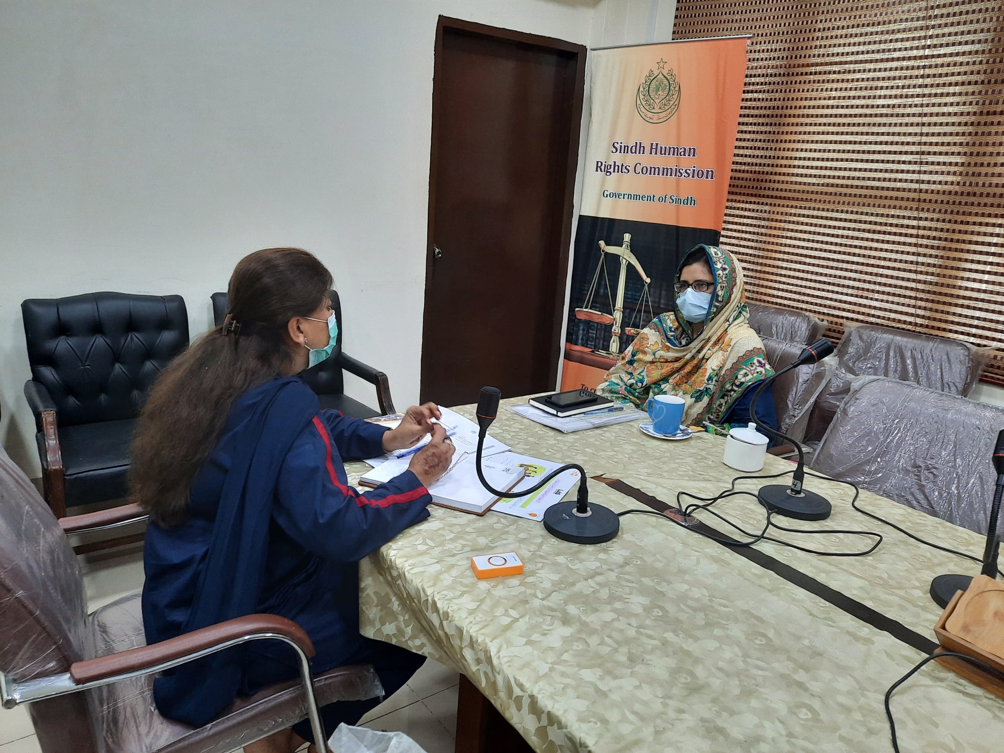 Legal Aid Society visited the SHRC Office