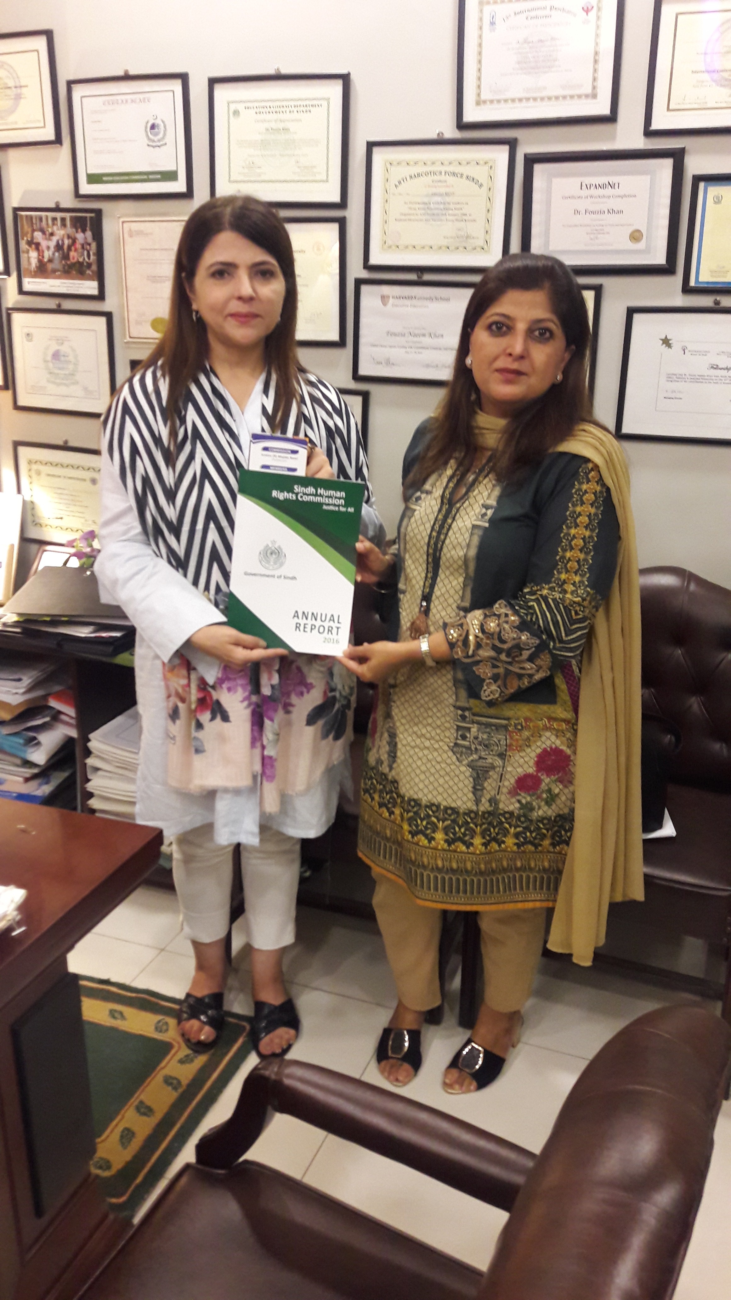 Meeting with Ms. Fouzia Khan, Chief Advisory, Additional Secretary, School Education & Literacy Department