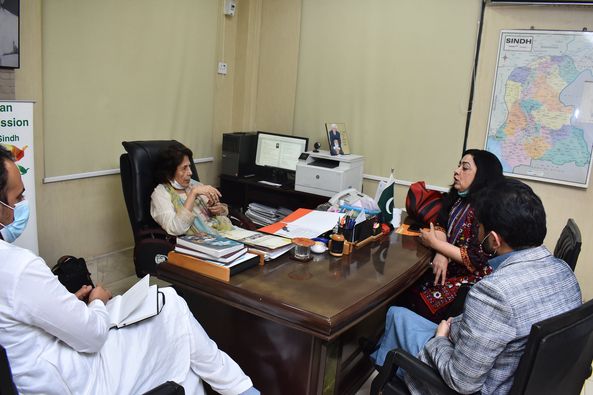 Meeting with Mr. Qazi Ehsanullah
