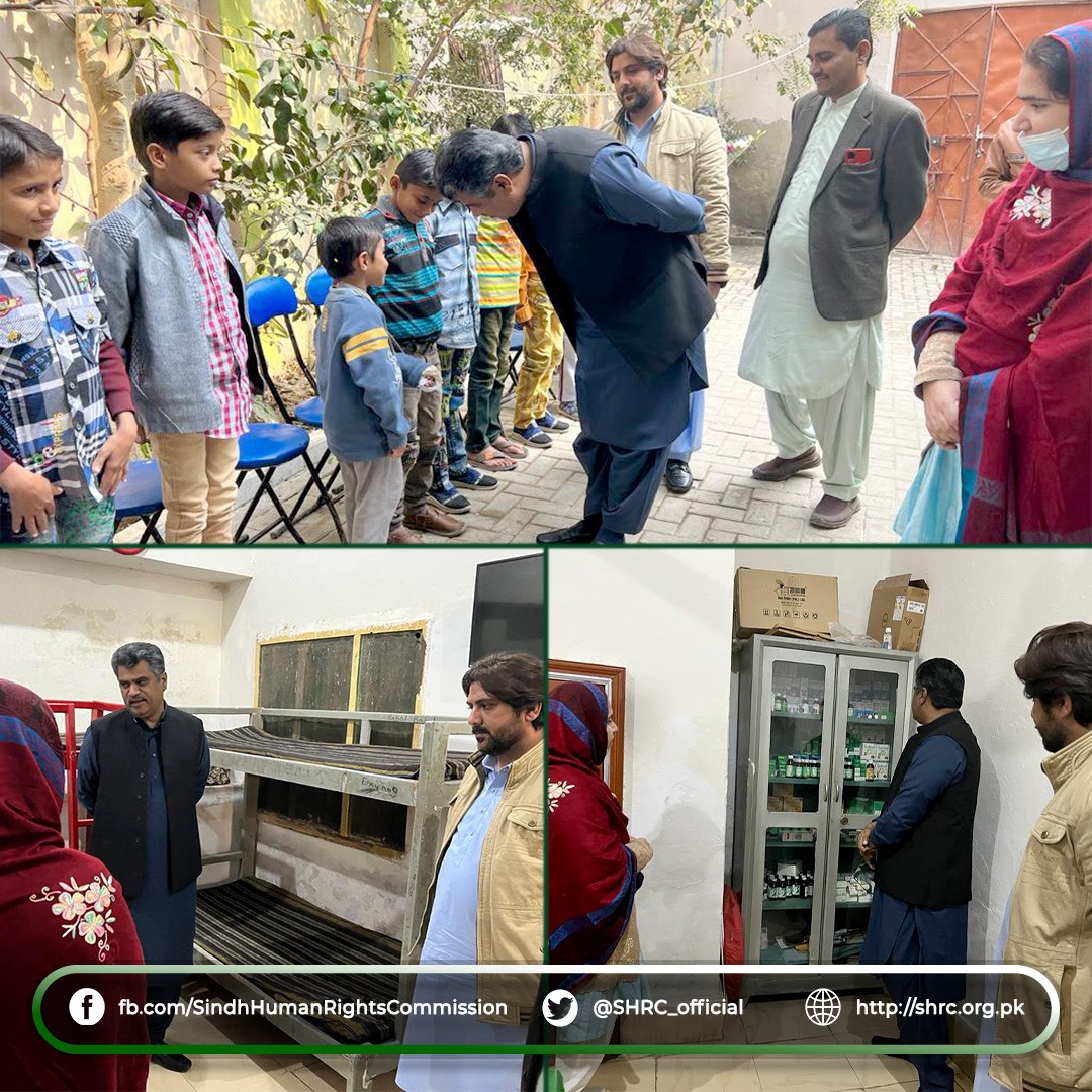 Chairperson (SHRC) visited Darul Atfal in Sukkur.