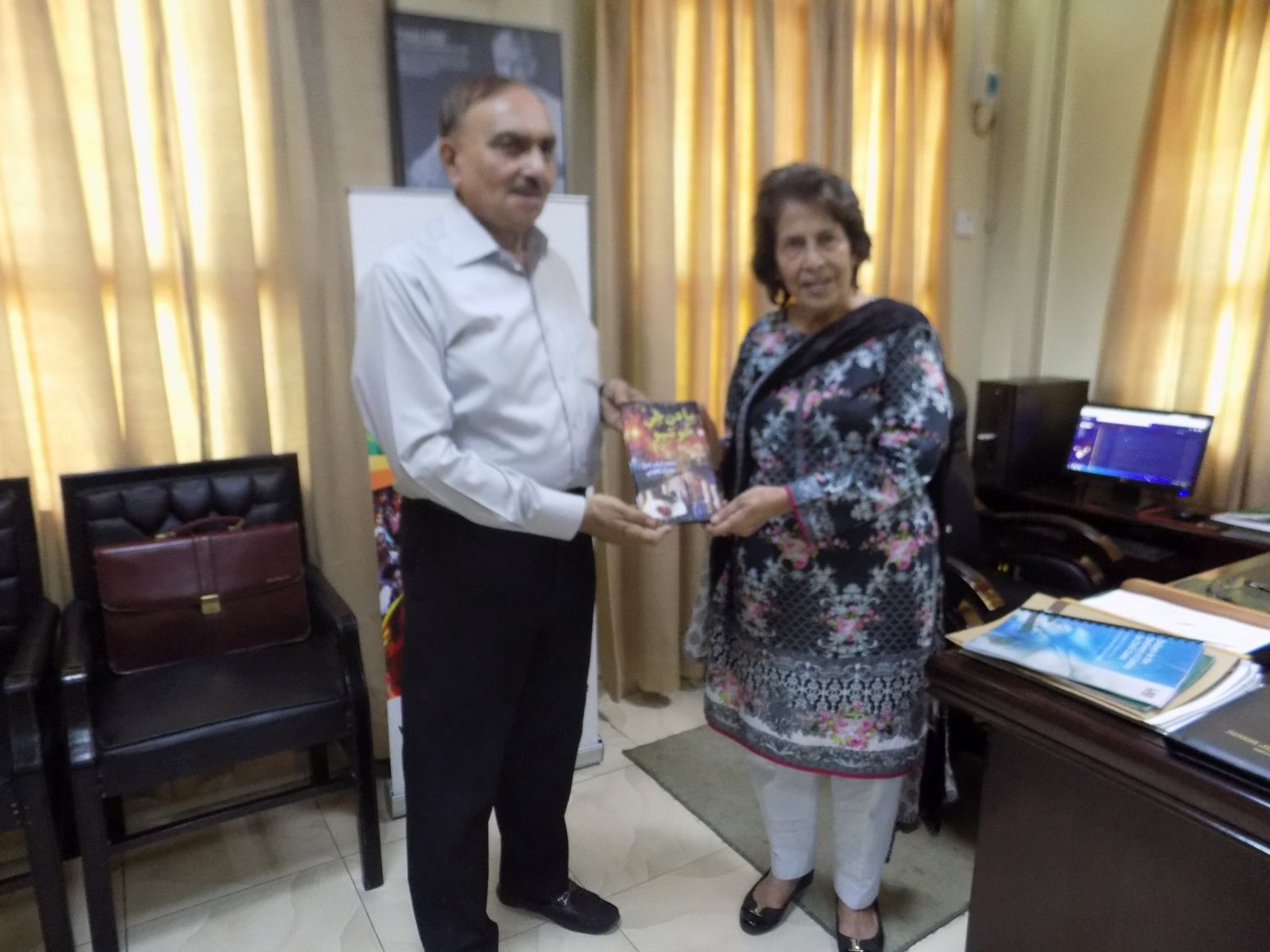 Visit of Mr. Aslam Sheikh
