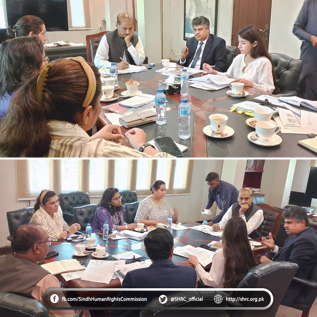 SHRC & LAS had a highly productive meeting with Mr. Khalid Hyder Shah, Additional Chief Secretary, Local Government & Housing Town Planning Department.