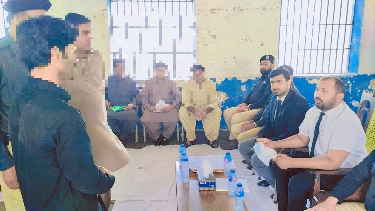 Mr. Mohsin Sajjad, Law Consultant of SHRC Regional office Sukkur, visited Central Prison-1 Sukkur 
