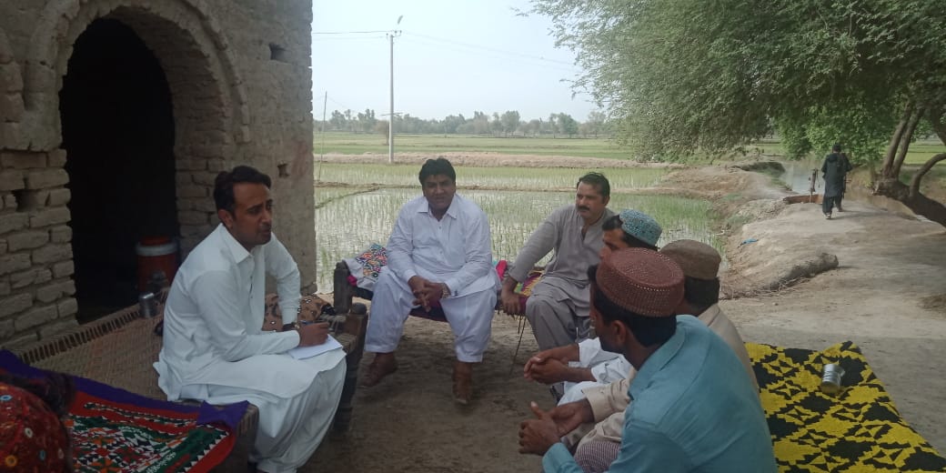 Mr. ADNAN Superintendent, Complaints & Enquiries/Sou-Motos,  (SHRC), visited Shikarpur (Kachy ka ilaqa)