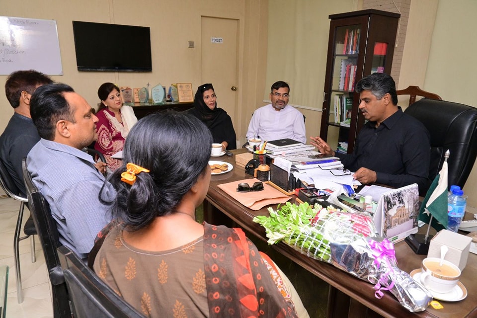 Chairperson (SHRC) Iqbal Ahmed Detho Welcomes National Commission Justice and Peace Leadership and Team