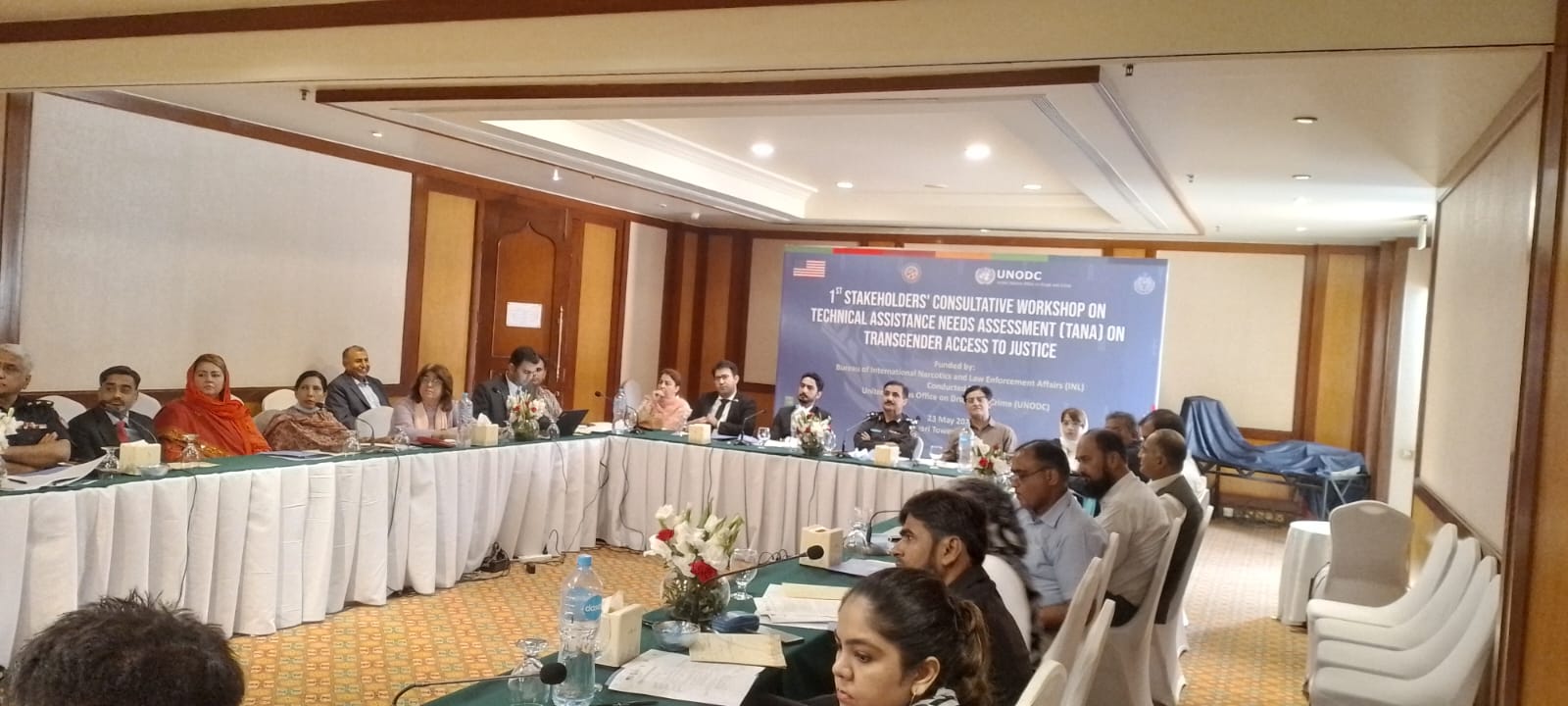 Mr. Aslam Shaikh, Judicial Member II SHRC, attended a highly productive consultative session on the Technical Assistance Needs Assessment (TANA) study regarding Transgender Access to Justice.