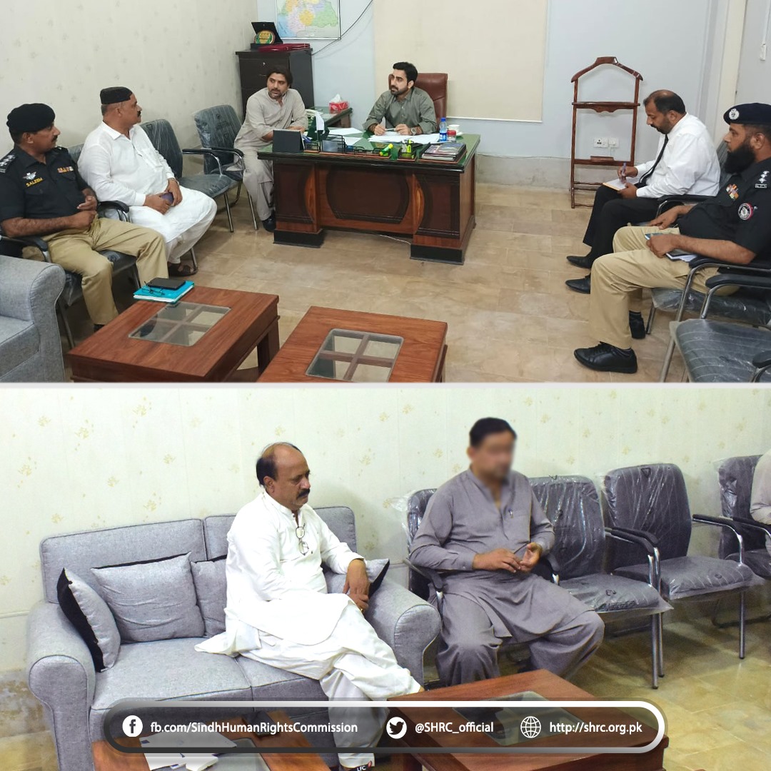 Board Member (SHRC) Mr. Sukhdev Assardas Hemnani conducted hearing of Priya Kumari case at SHRC Region office Sukkur.