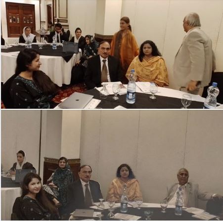 M. Aslam Shaikh, MJ-II (SHRC) attended the launching ceremony of the "Guidelines for Health Care Providers on Identification and Support to Victims of Sexual and Gender-Based Violence