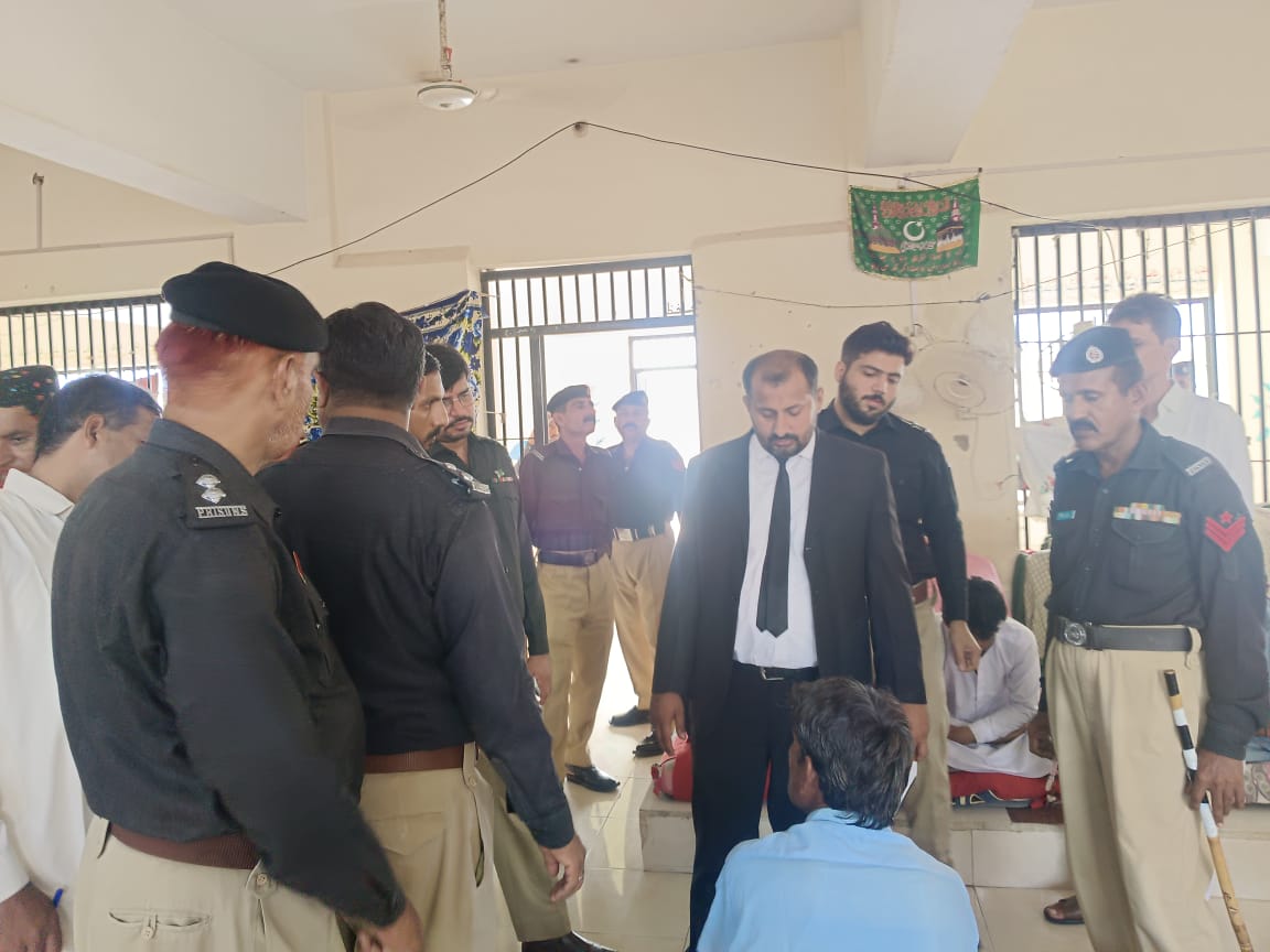 Mr. Mohsin Sajjad, Law Consultant of SHRC Regional office Sukkur, paid a significant visit to District Prison Khairpur.