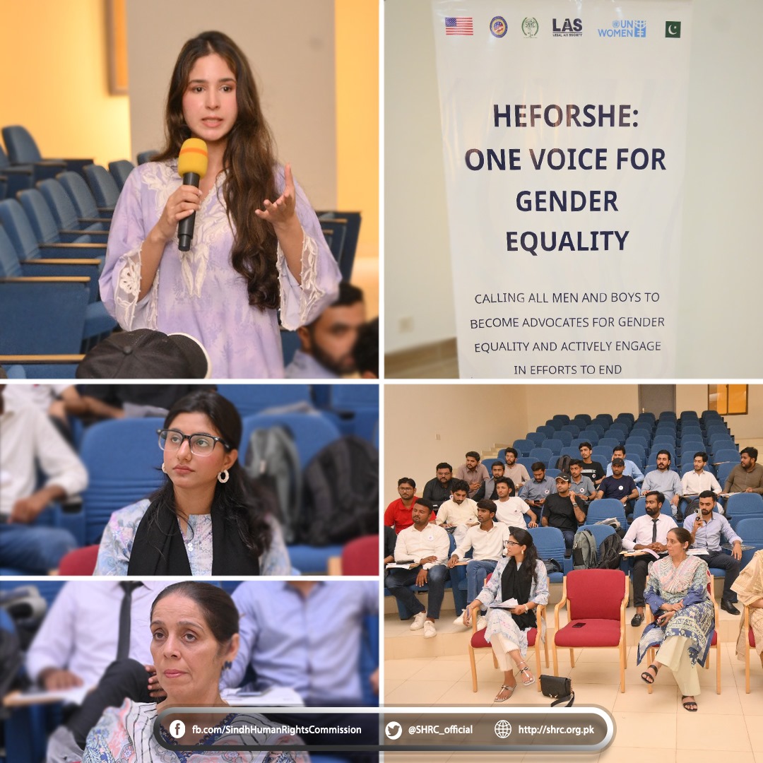 HeforShe Awareness Campaign at the Karachi University Law Department