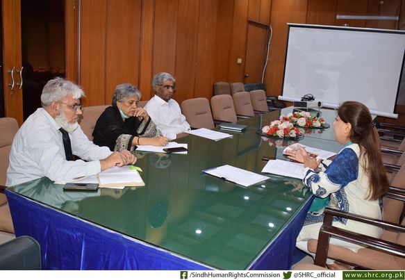 SHRC conducted meeting with Provincial Mohtasib (Ombudsman) Sindh