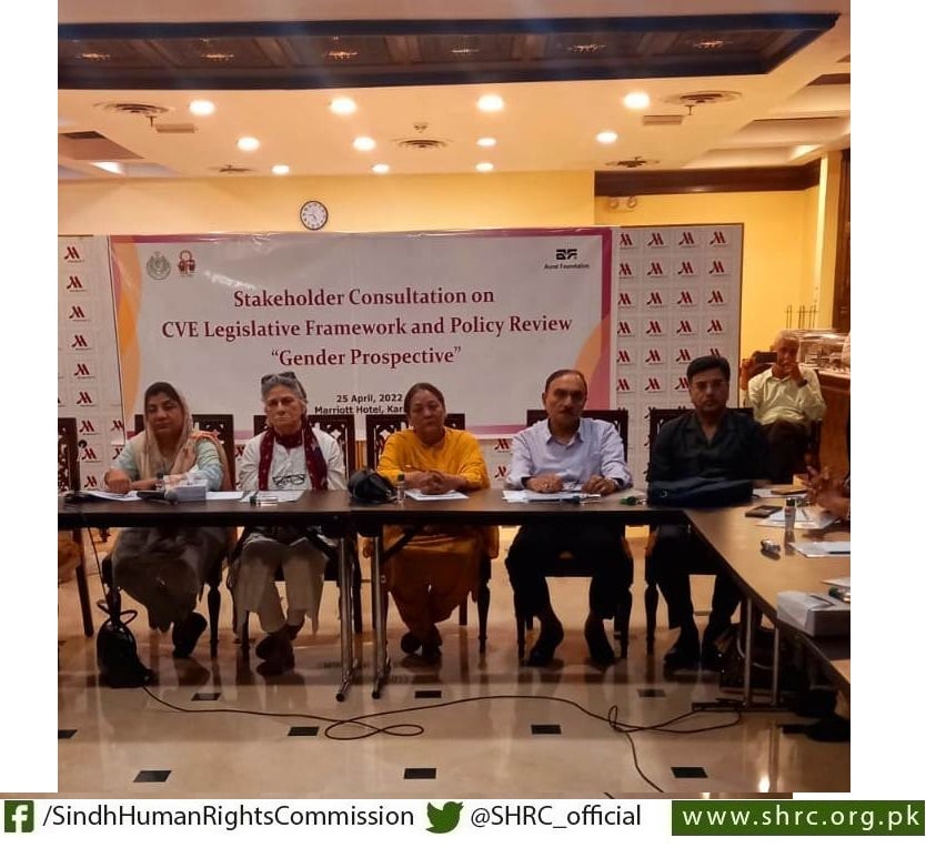 Stakeholder Consultation on Countering Violent Extremism (CVE), Legislative Framework and Policy Review