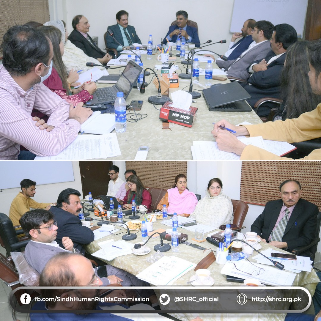 The Sindh Human Rights Commission convened a follow-up consultative meeting with various commissions and statutory authorities established by the Government of Sindh.