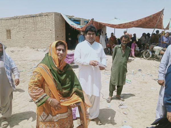 SHRC visited the Burnt Down Village - Dadu