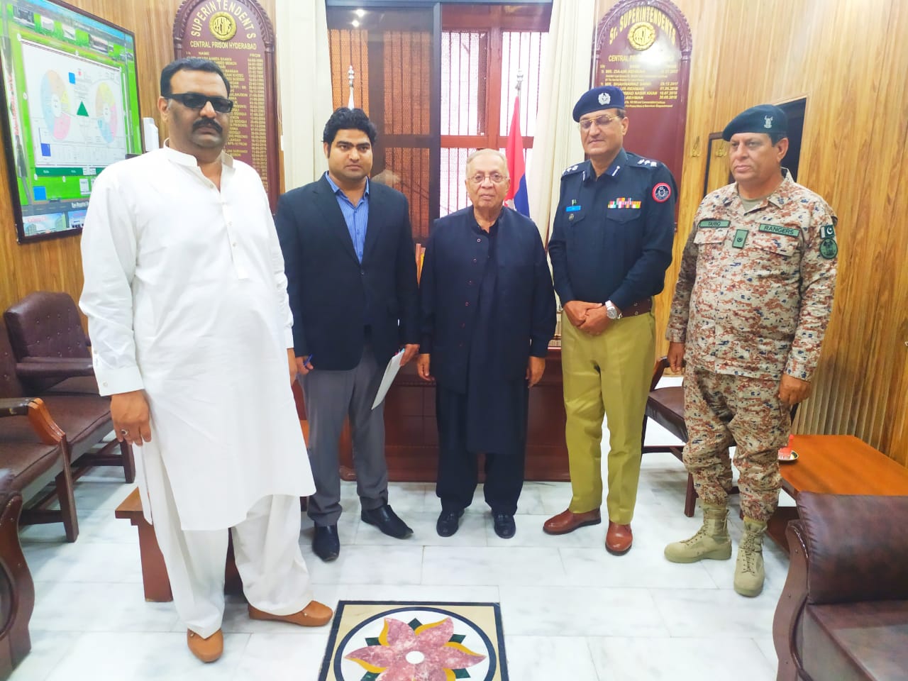 Meeting with Superintendent Central Jail