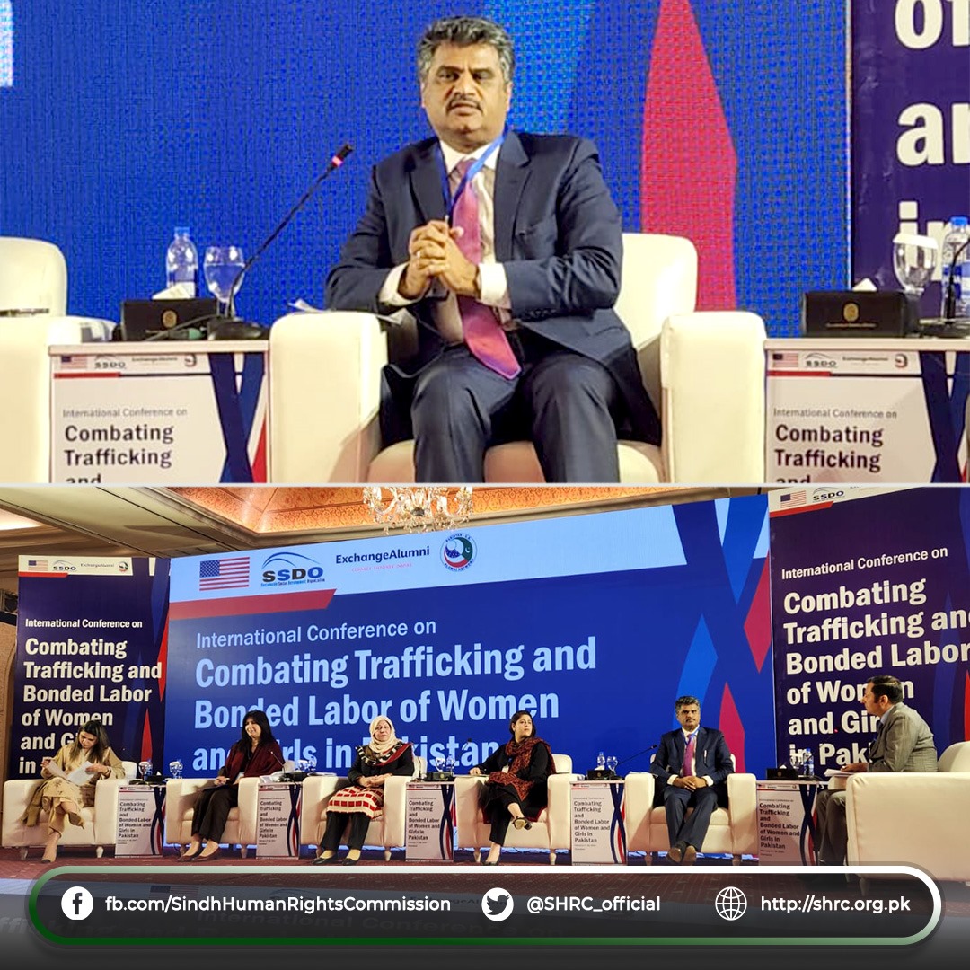 Chairperson of Sindh Human Rights Commission Speaks on Efforts to Combat Women Trafficking at the International Conference in Islamabad