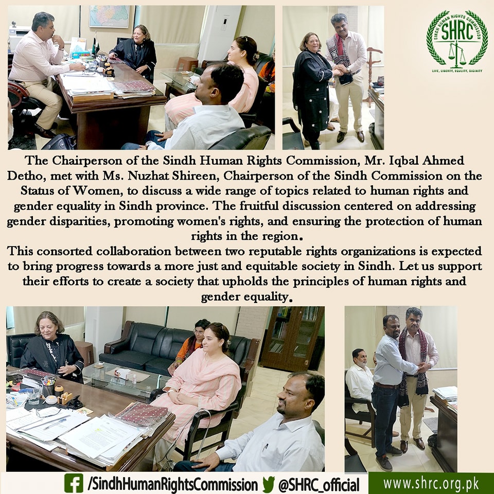 Chairperson SHRC met with Chairperson SCSW