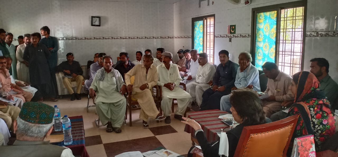 Public Hearing at Town Hall, Nagarparkar.