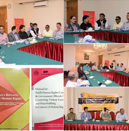 Chairperson (SHRC) participated in the Multi Stake-Holder Dialogue on Turning Violent Trends & Extremism into Non-violence.