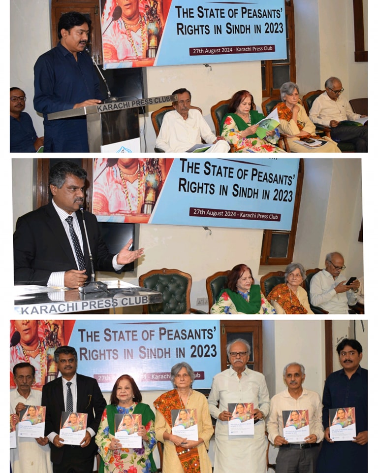 Launch of the 9th Report by the Hari Welfare Association, Titled 'The State of Peasants’ Rights in Sindh' for 2023