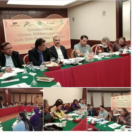 Chairperson (SHRC) attended Consultation on the Draft Rules of the Sindh Child Marriage Restraint Act, 2013,