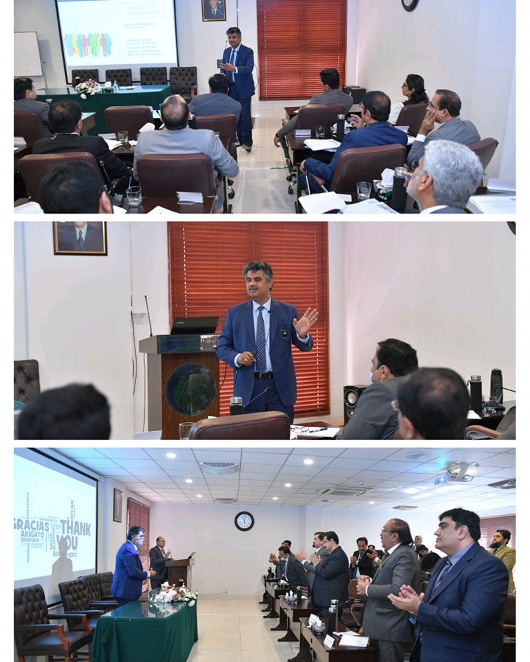 The Chairperson of the SHRC delivered an insightful lecture on "Issues and Welfare of Children in Pakistan" at the TMR, SGA&CD, GoS.