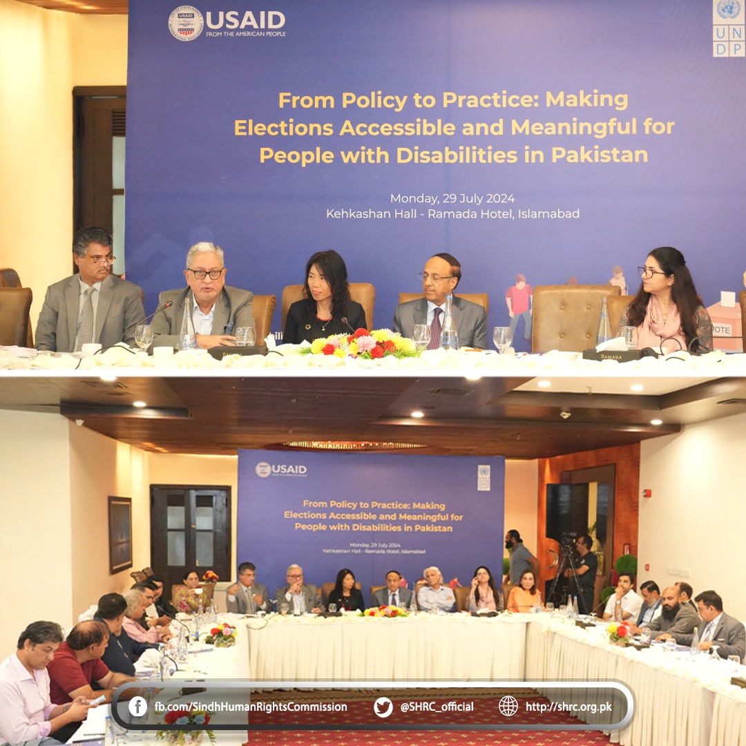 Consultation on Making Elections Accessible and Meaningful for People with Disabilities in Pakistan