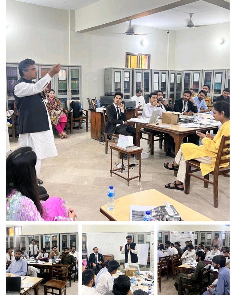 SHRC and LAS, spearheaded a powerful HeForShe awareness campaign at a ABD Law College in Sukkur.