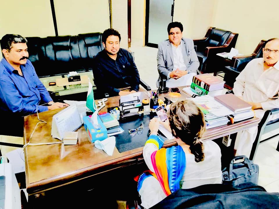 Meeting with Sindh Human Rights Defenders (SHRD) delegate