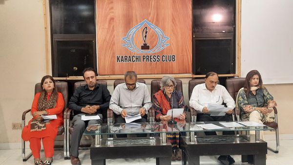 Press Conference on Strengthening the Sindh Human Rights Commission for CVE Oversight and Peace building