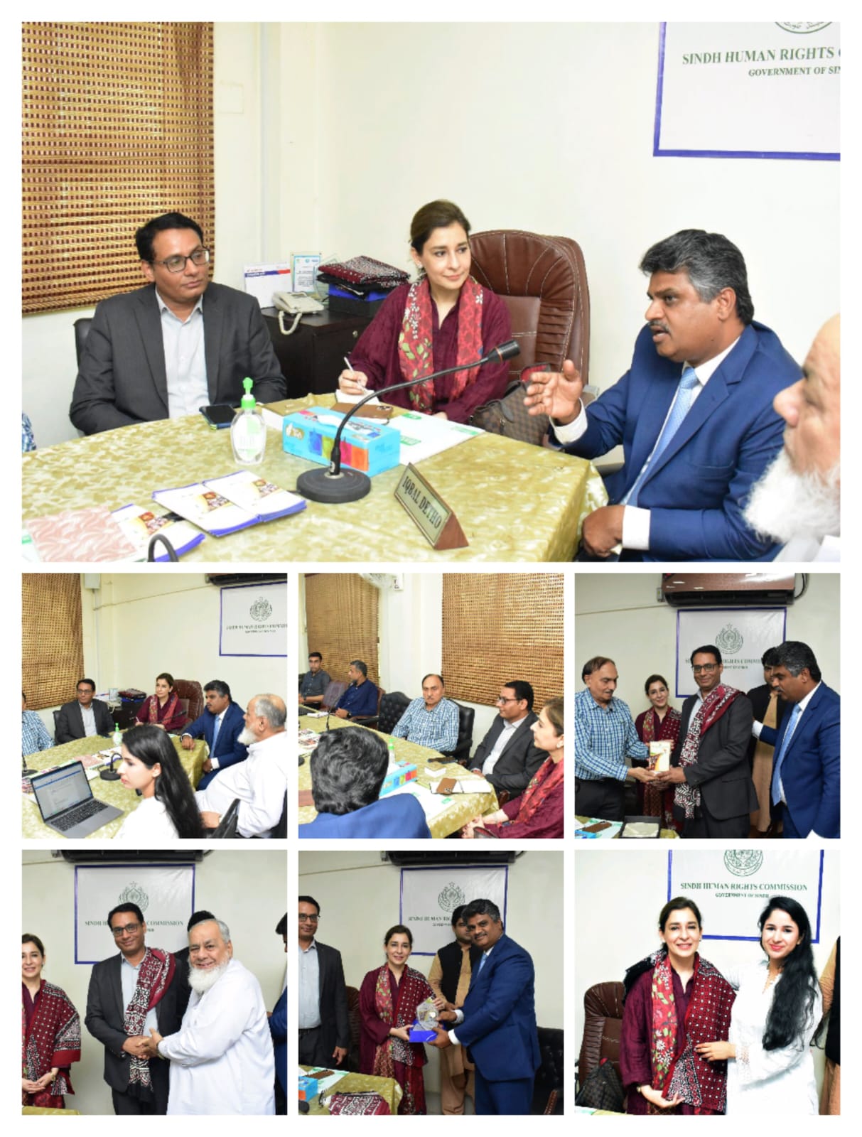 NCRC Pakistan Delegation Visits SHRC: Strengthening Partnerships for Child Rights and Human Rights in Sindh