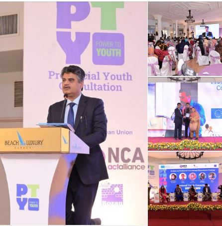 Chairperson (SHRC) graced the Provincial Youth Consultation hosted by the (CSSP) 
