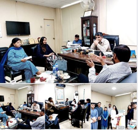 Chairperson (SHRC) had a meeting with SPARC team.